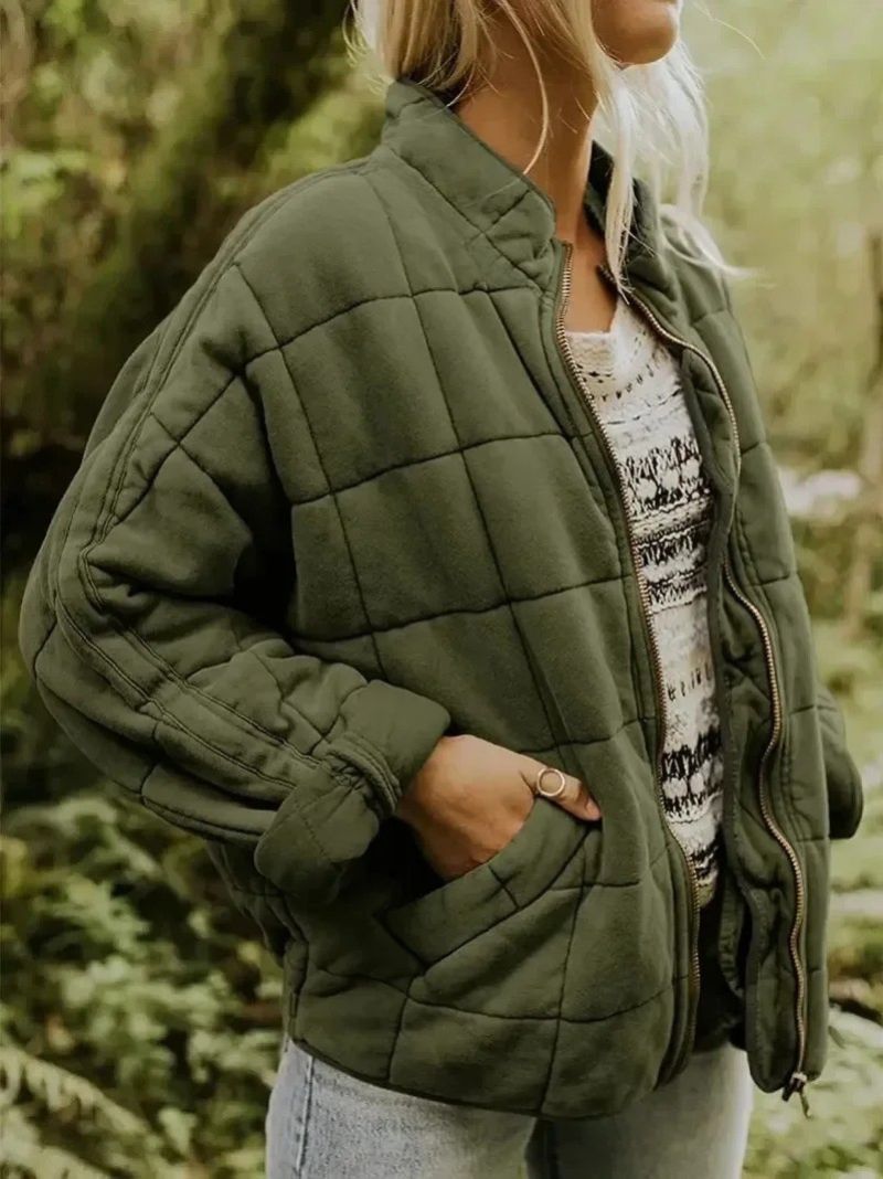 Elara™ – Forest Haven Puffer Jacket