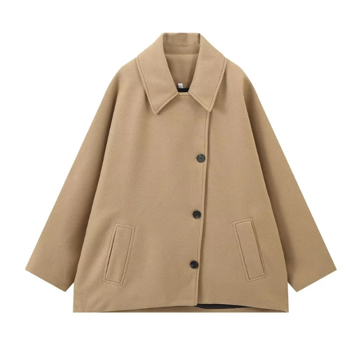 Camel Parisian Oversized Coat