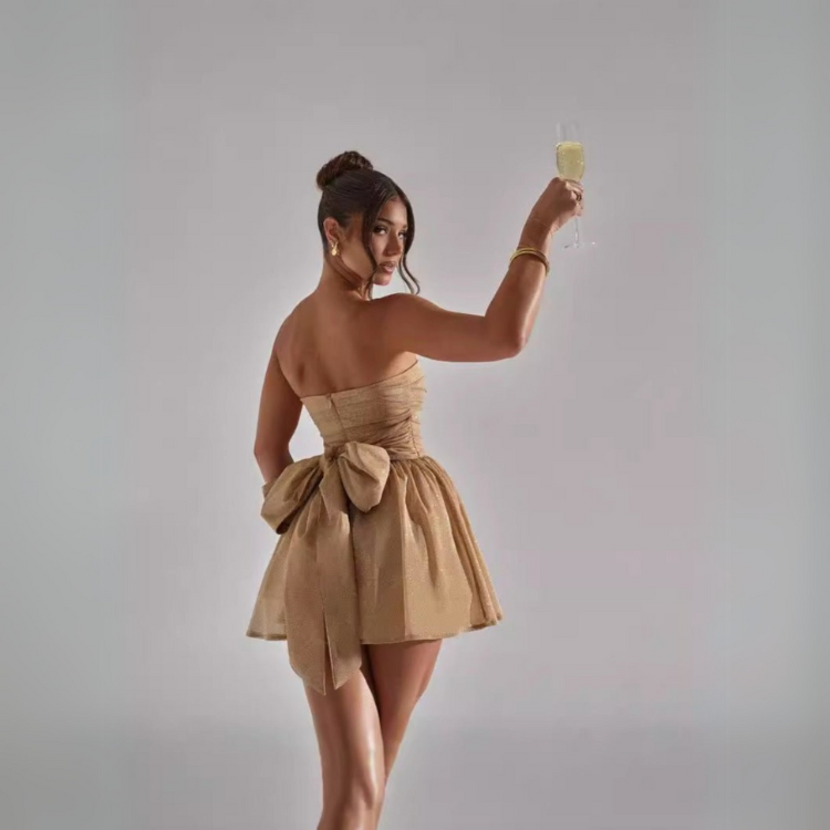 Luna – Sparkle Mini Dress