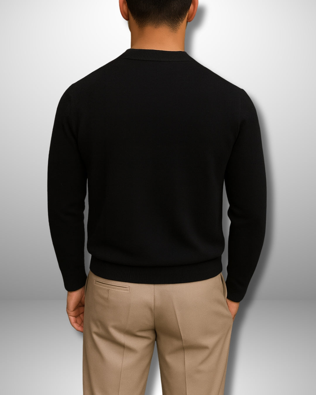 Adrian™ – Midnight Classic Knit