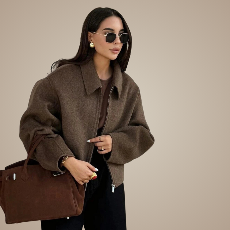 Mocha Luxe Wool Jacket