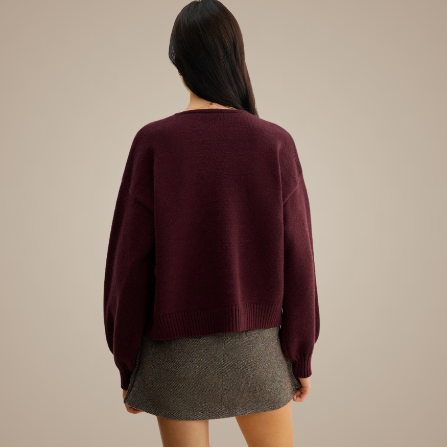 Velvet Bow Cardigan
