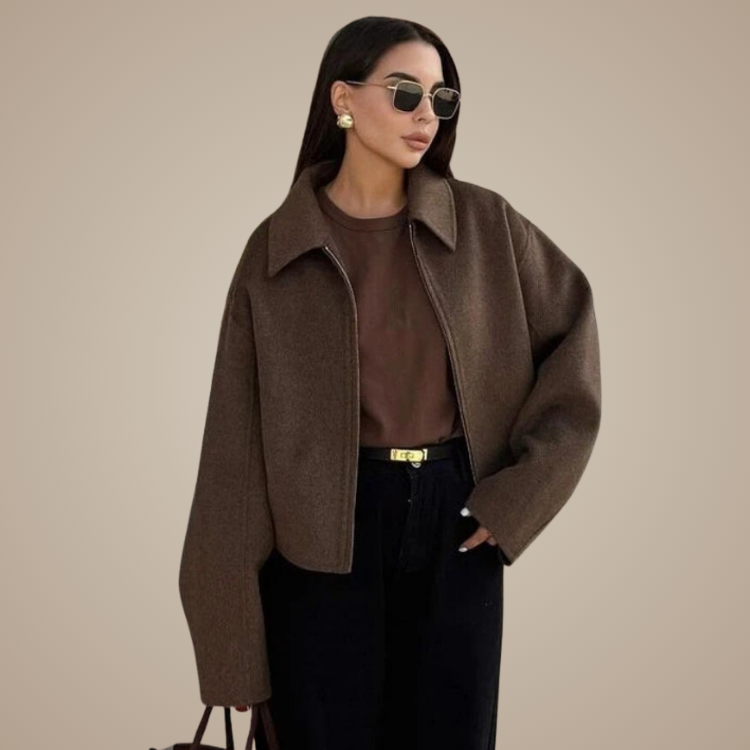 Mocha Luxe Wool Jacket