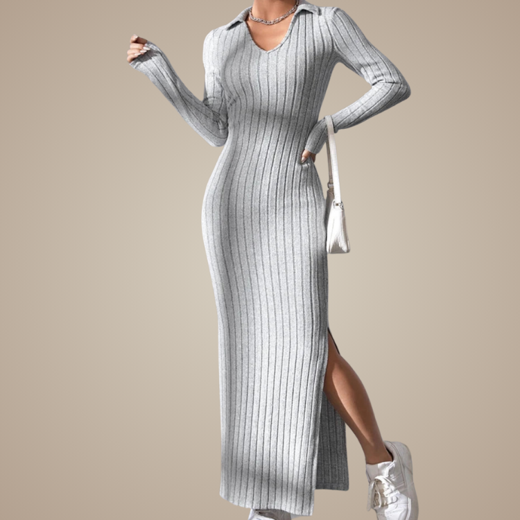 Harper Ribbed Knit Dress