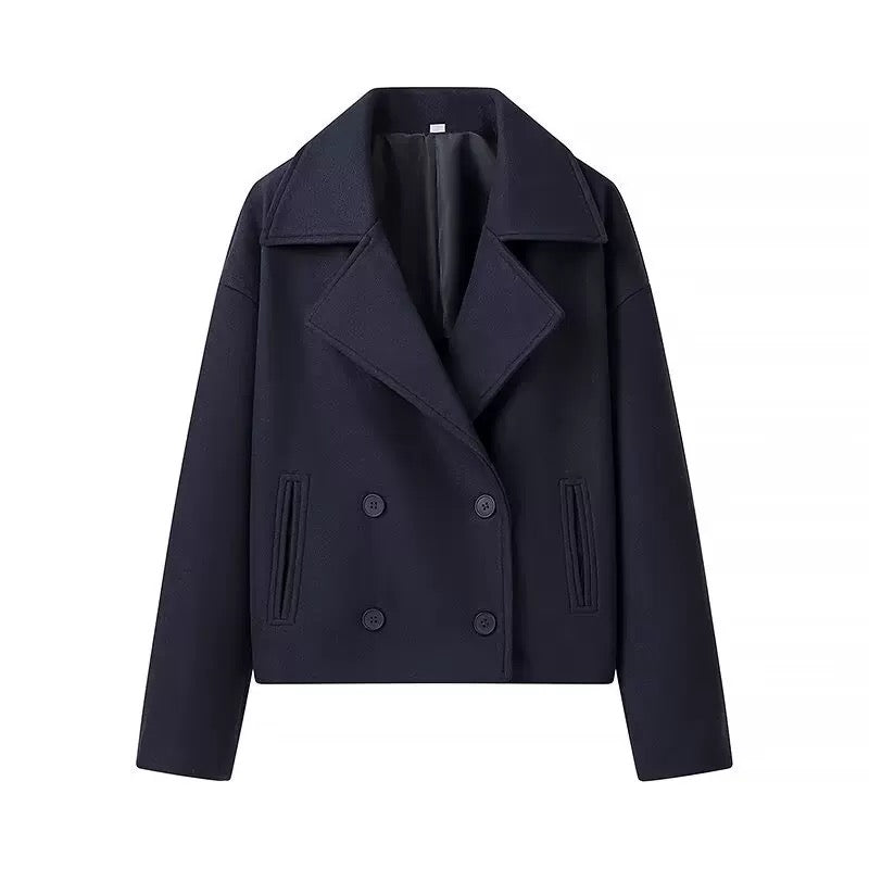 Marissa – Classic Wool Peacoat