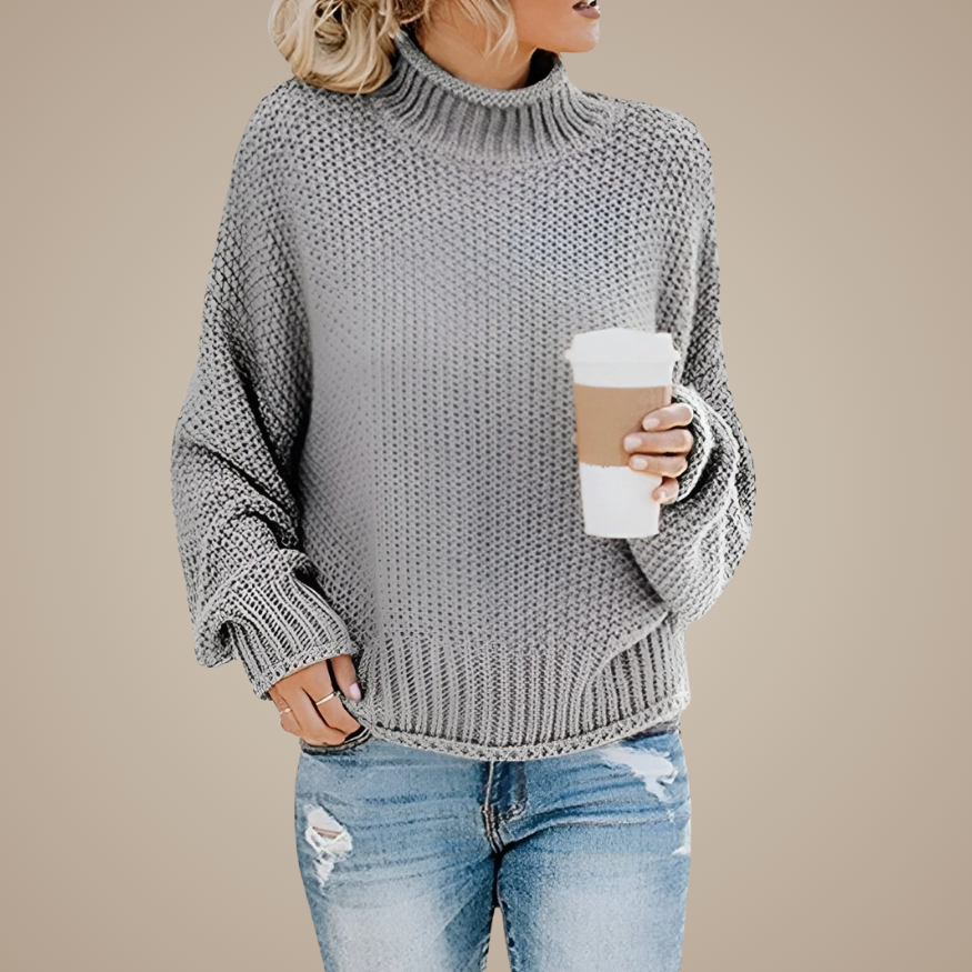 Midnight Textured Knit Sweater