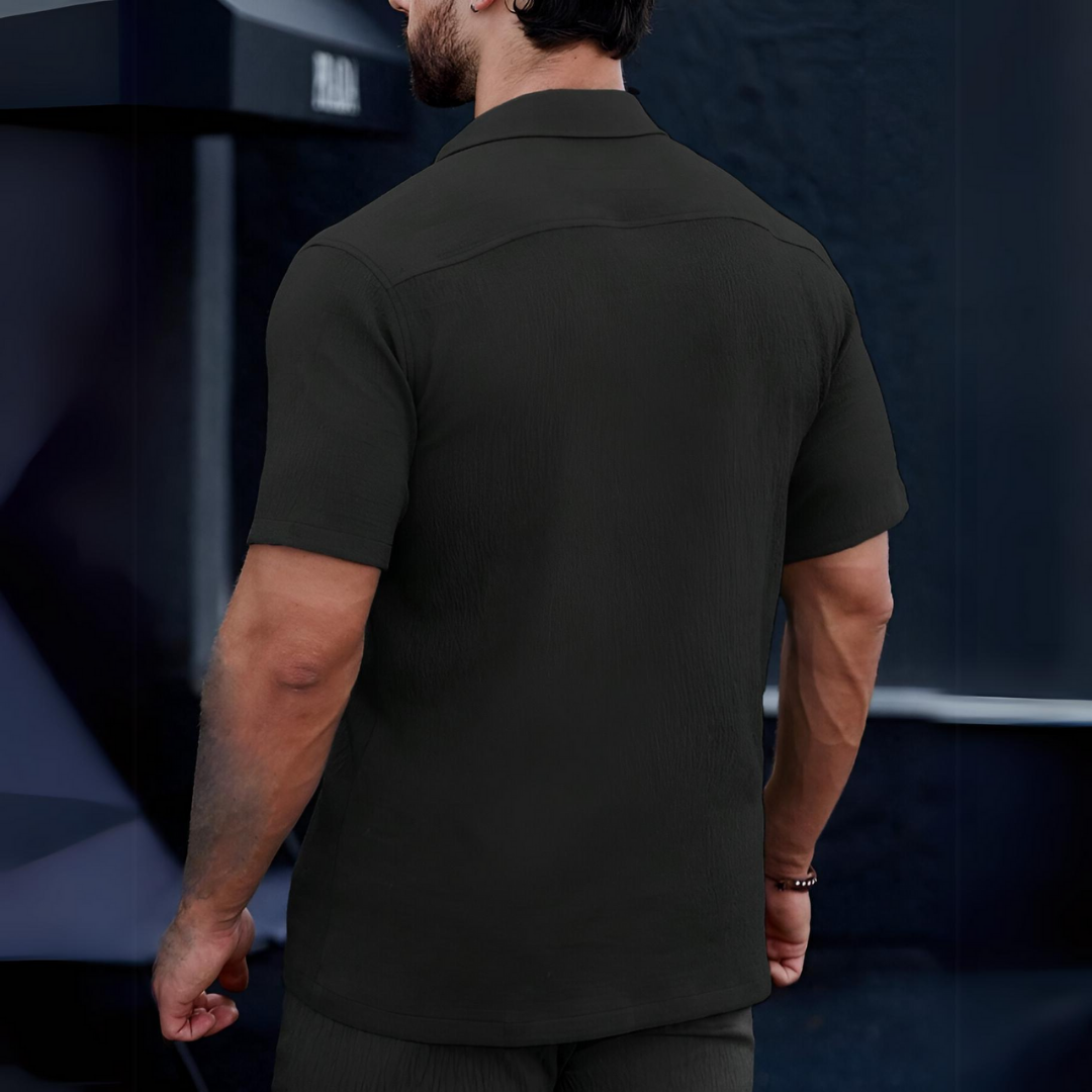 The Dario Open Collar Shirt