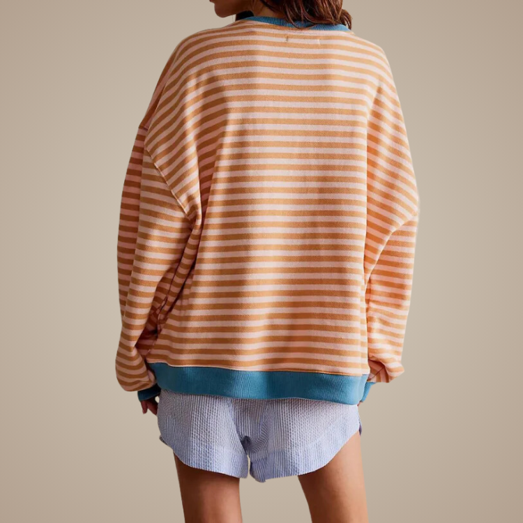 Mariner Stripe Oversized Sweater