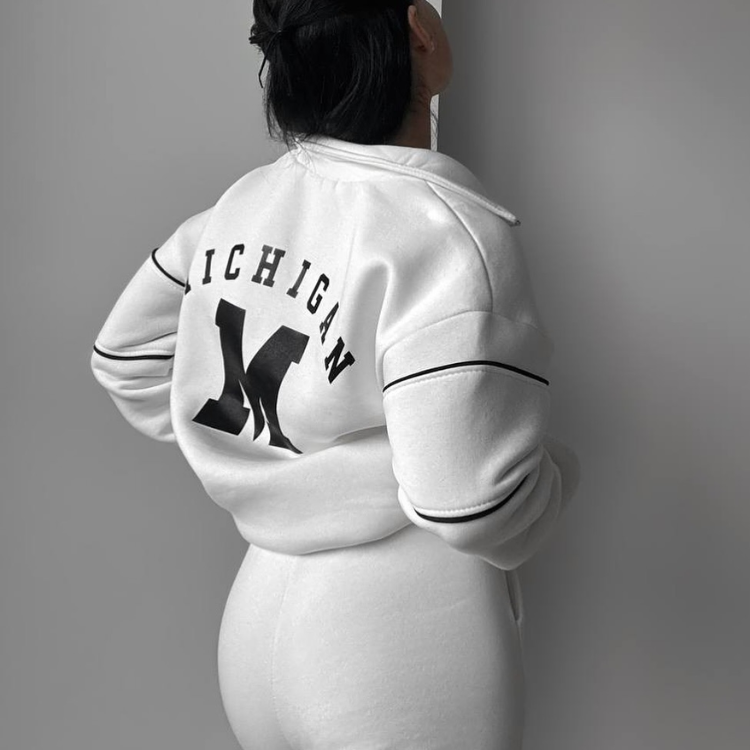 Varsity Zip Tracksuit Set