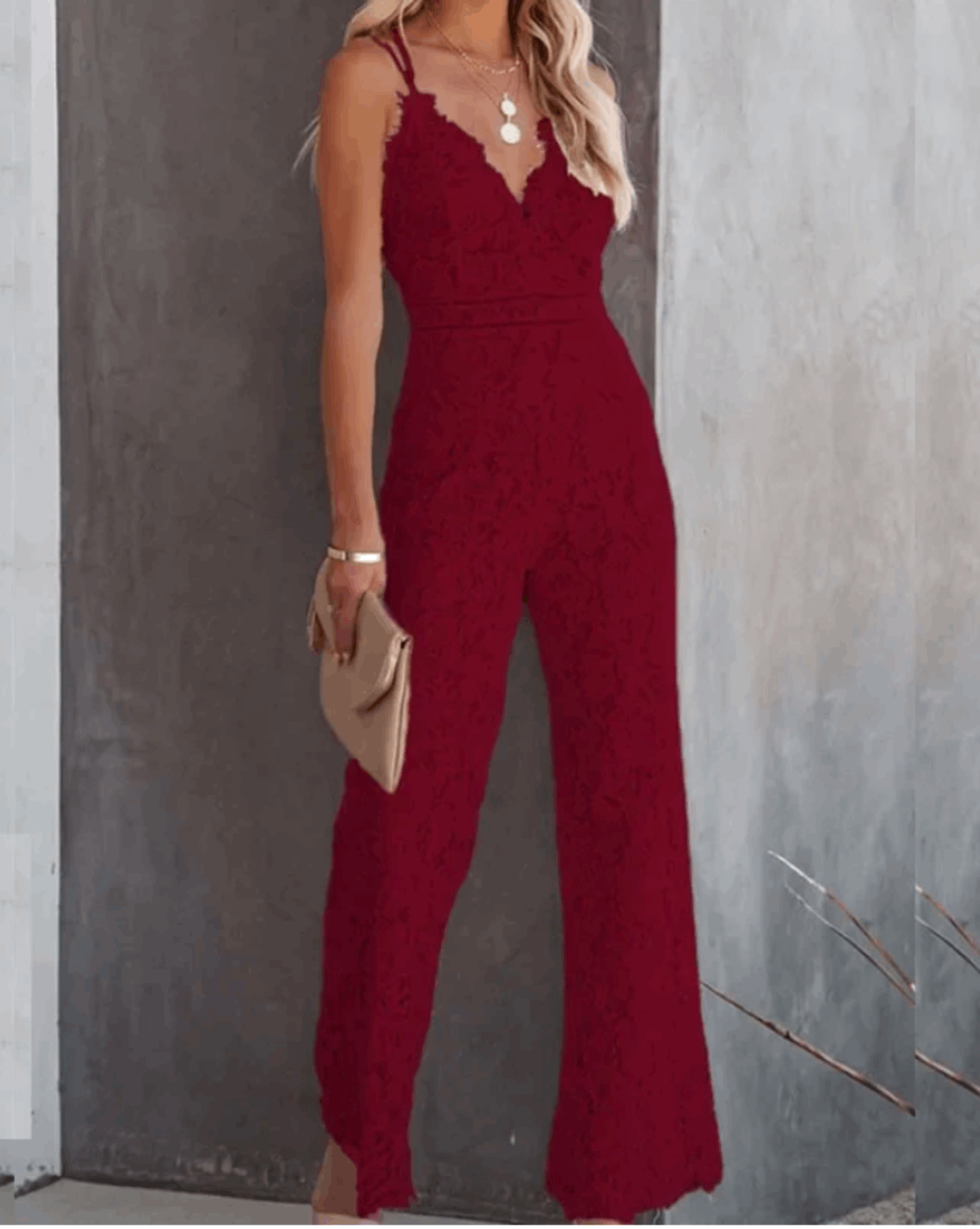 Maeve Lace Jumpsuit