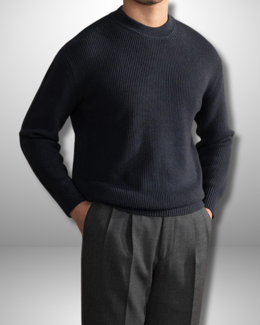 Lorenzo™ – Heritage Knit Crewneck