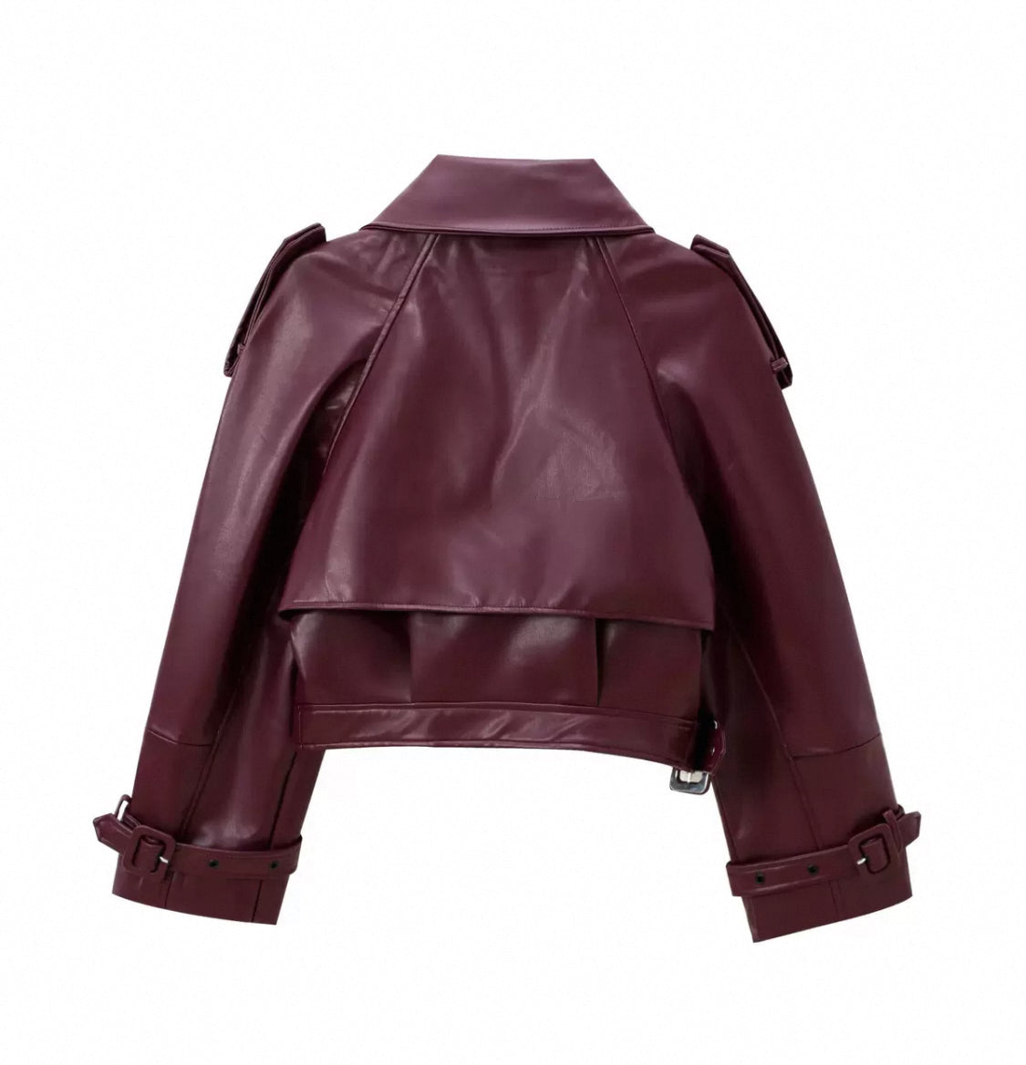 Evelyn – Luxe Leather Jacket