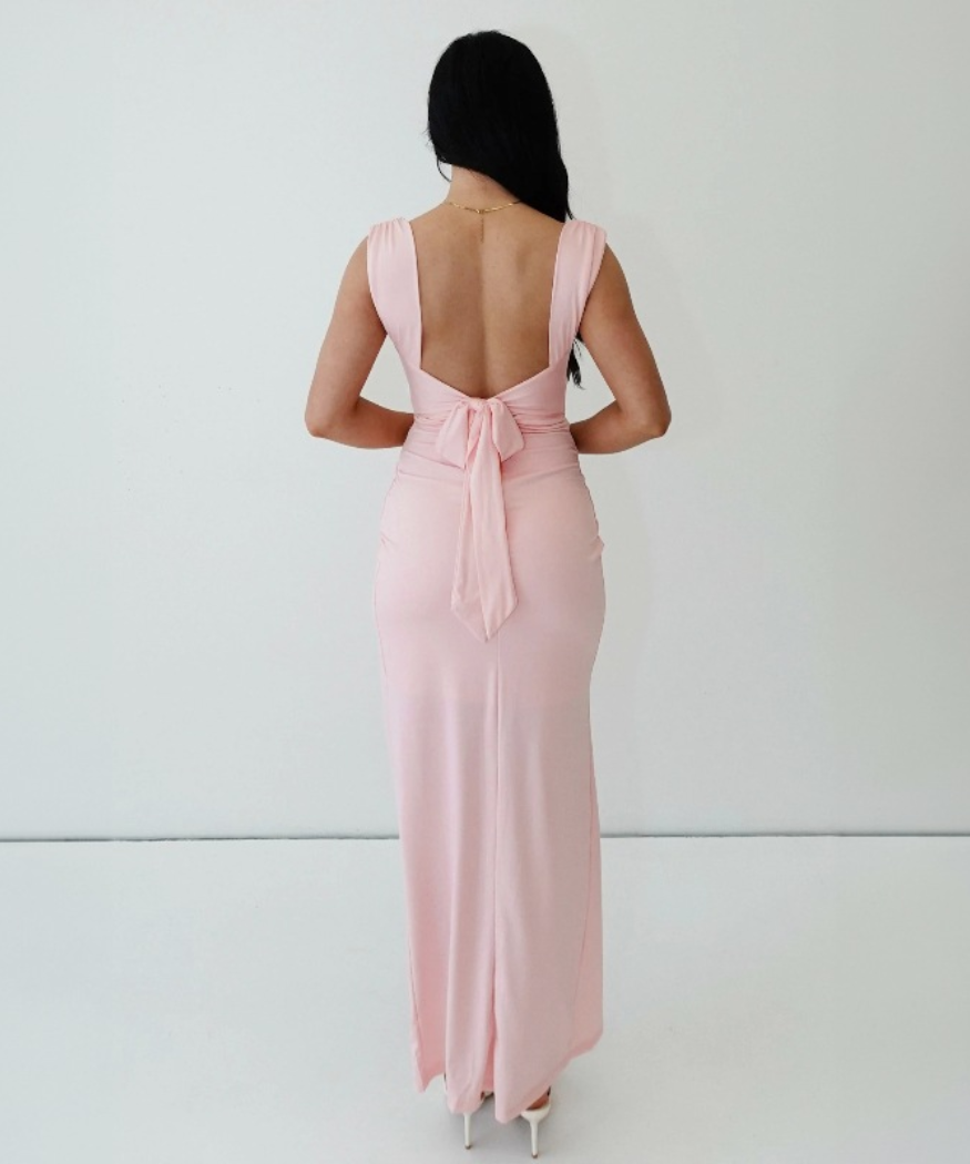 Sage Curve Midi Dress