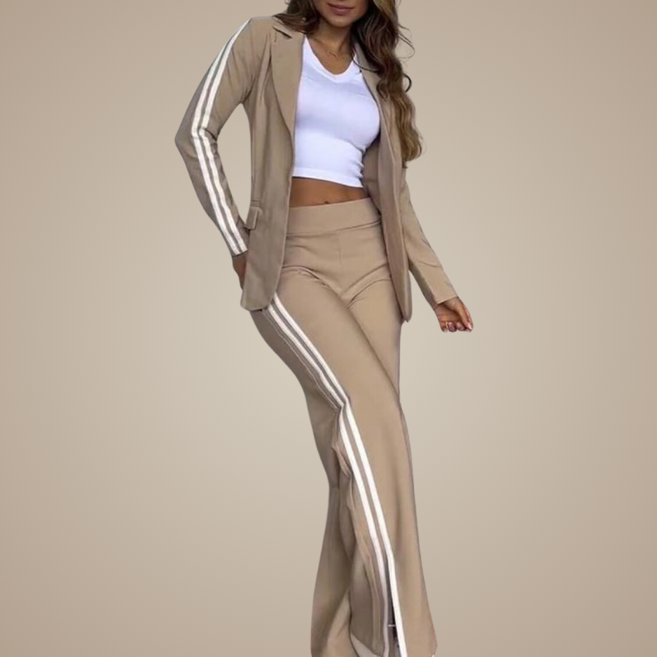 Olivia Luxe Stripe Set