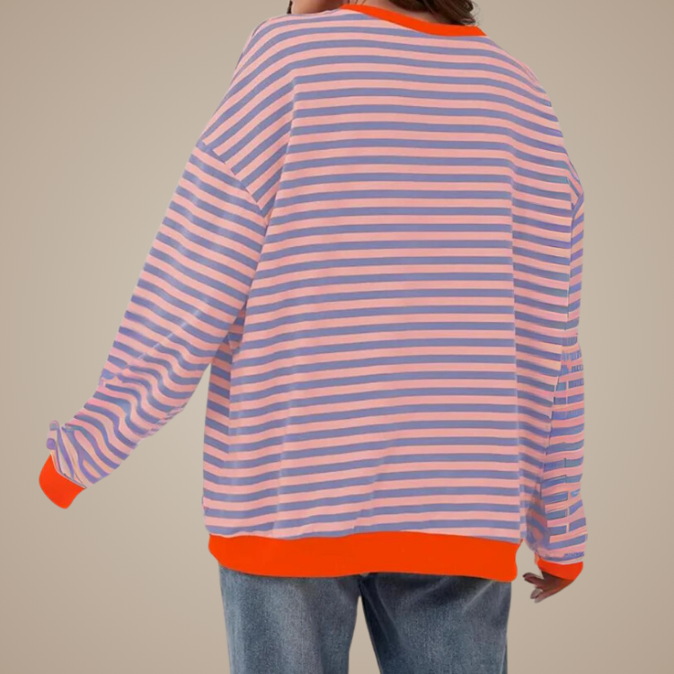 Mariner Stripe Oversized Sweater