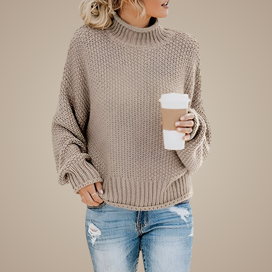 Midnight Textured Knit Sweater