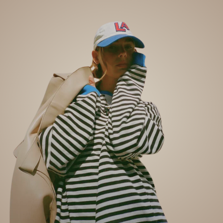 Mariner Stripe Oversized Sweater