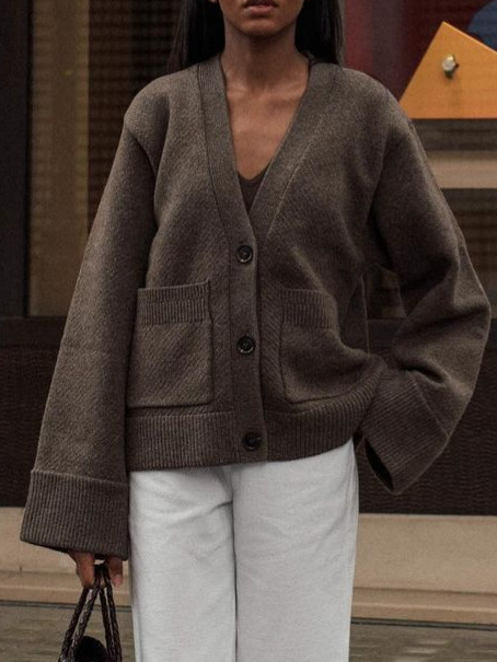 Harper – Classic Knit Cardigan