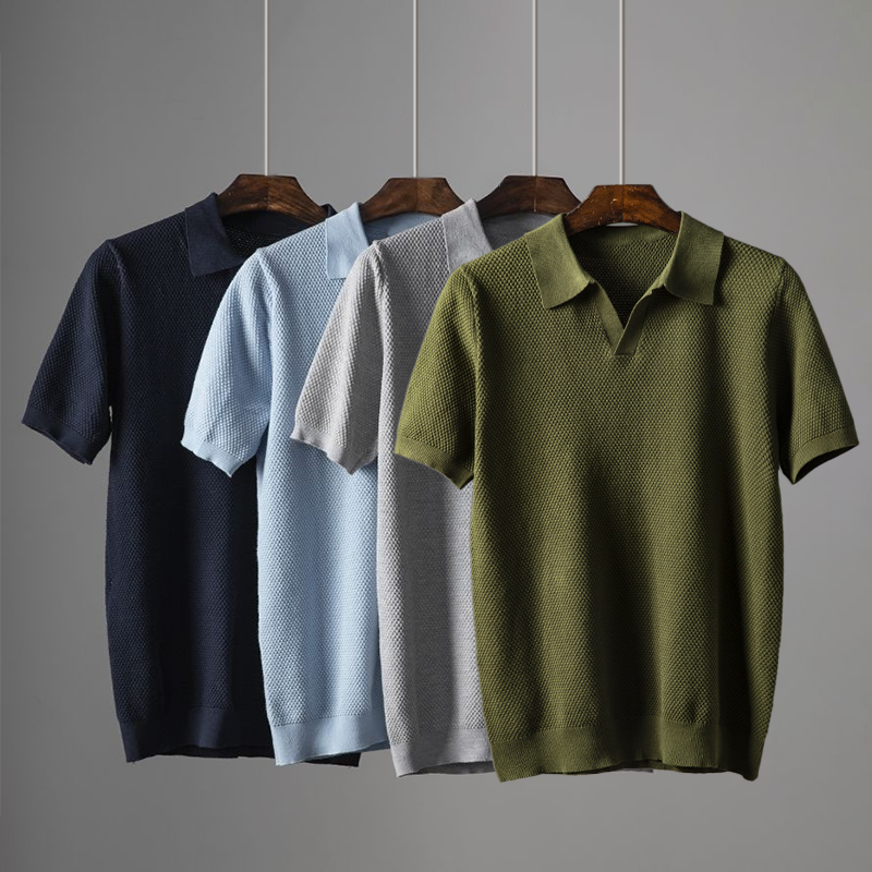 The Rafael Knit Polo Shirt