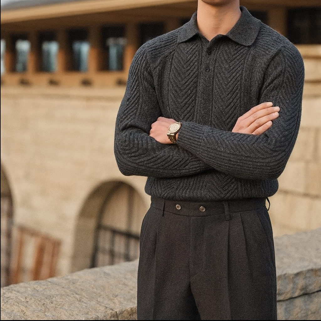 Eduardo™ – Heritage Knit Polo