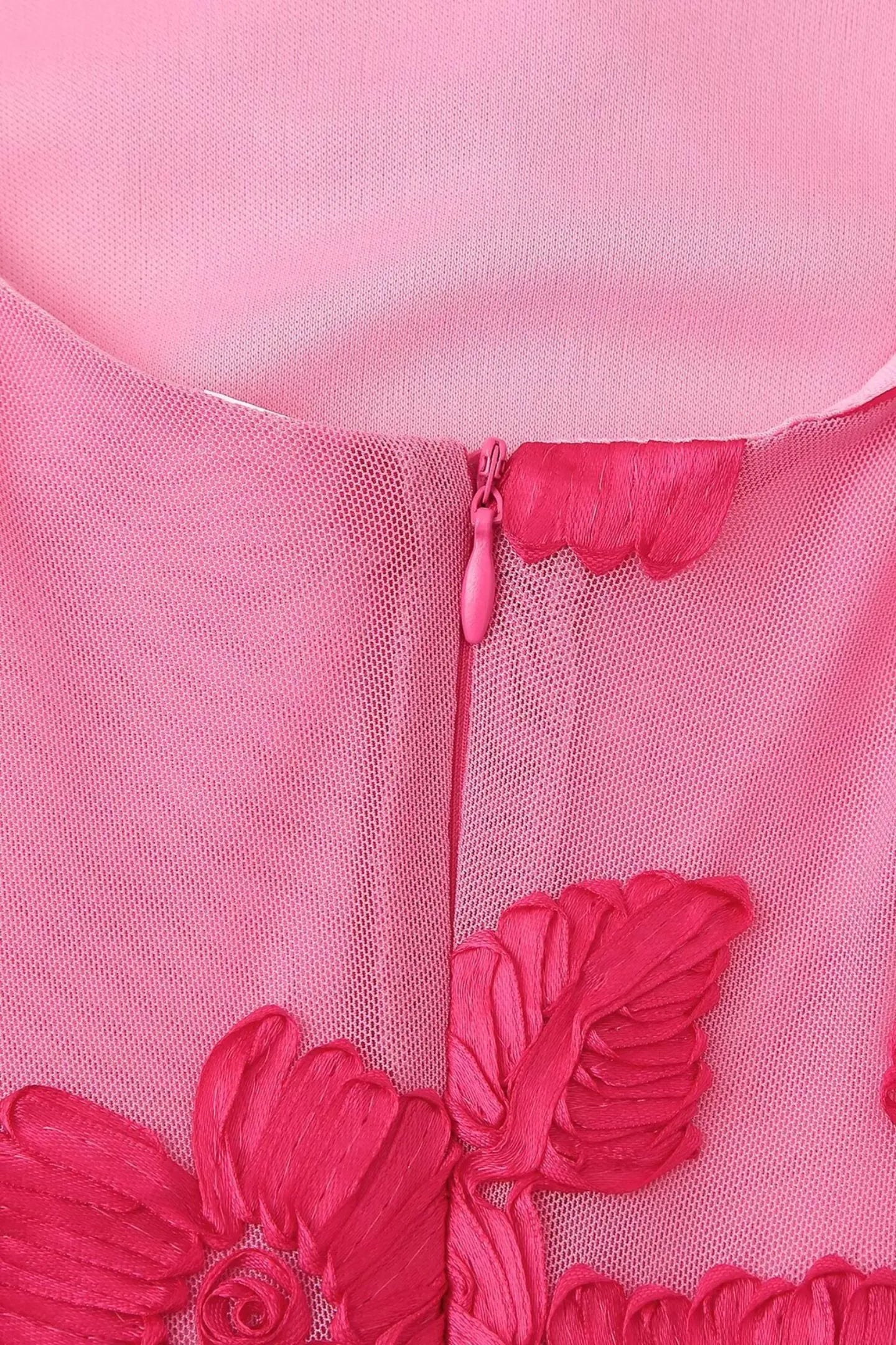 Valentina Floral Mesh Gown