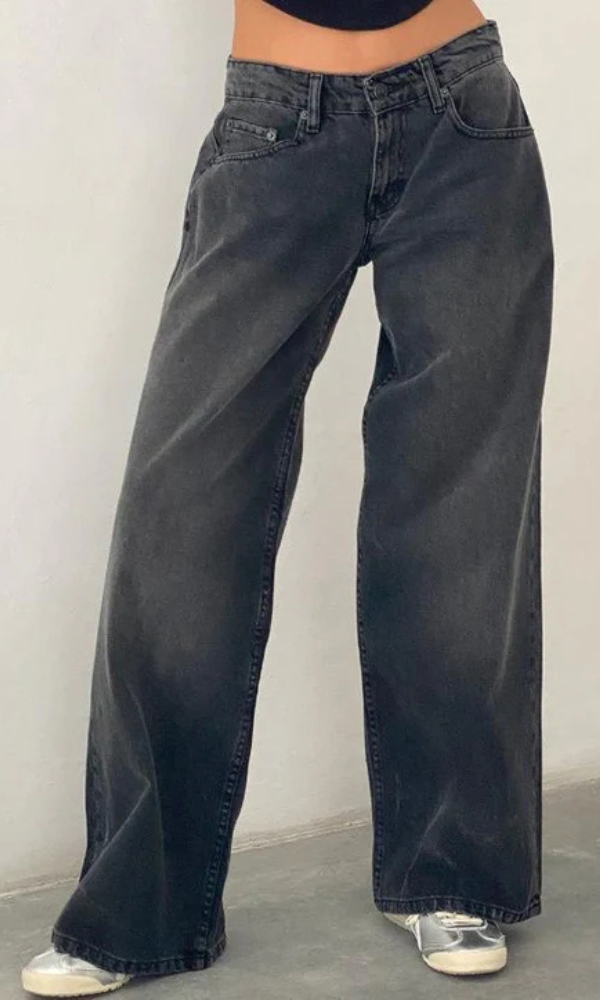 Sienna™ – Midnight Wash Wide Jeans