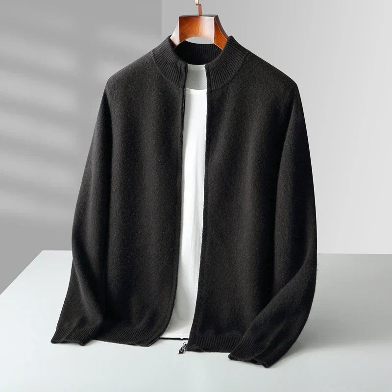 Alessandro™ – Heritage Knit Zip Jacket