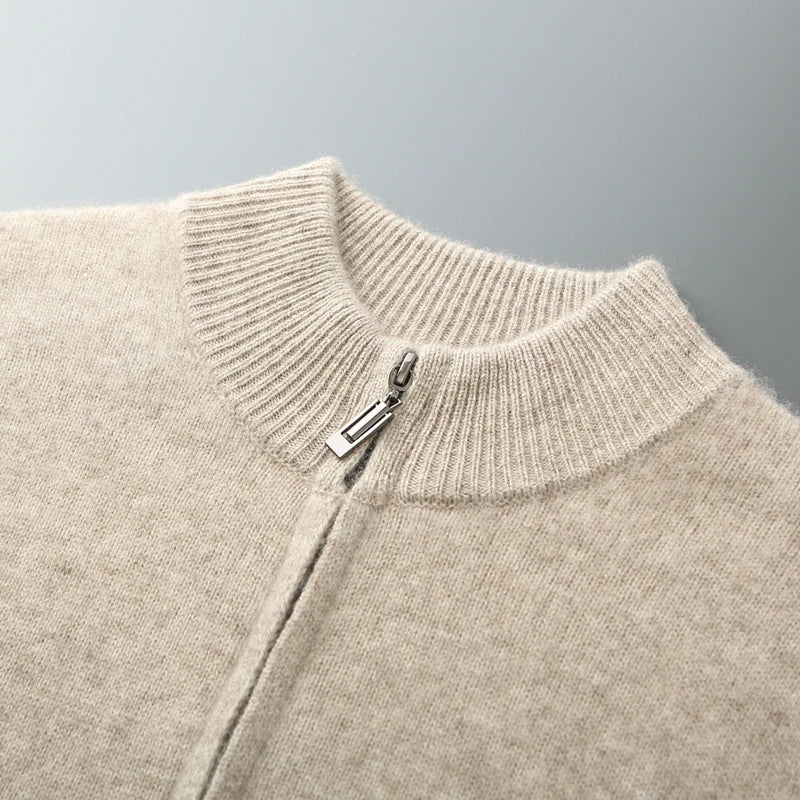 Alessandro™ – Heritage Knit Zip Jacket