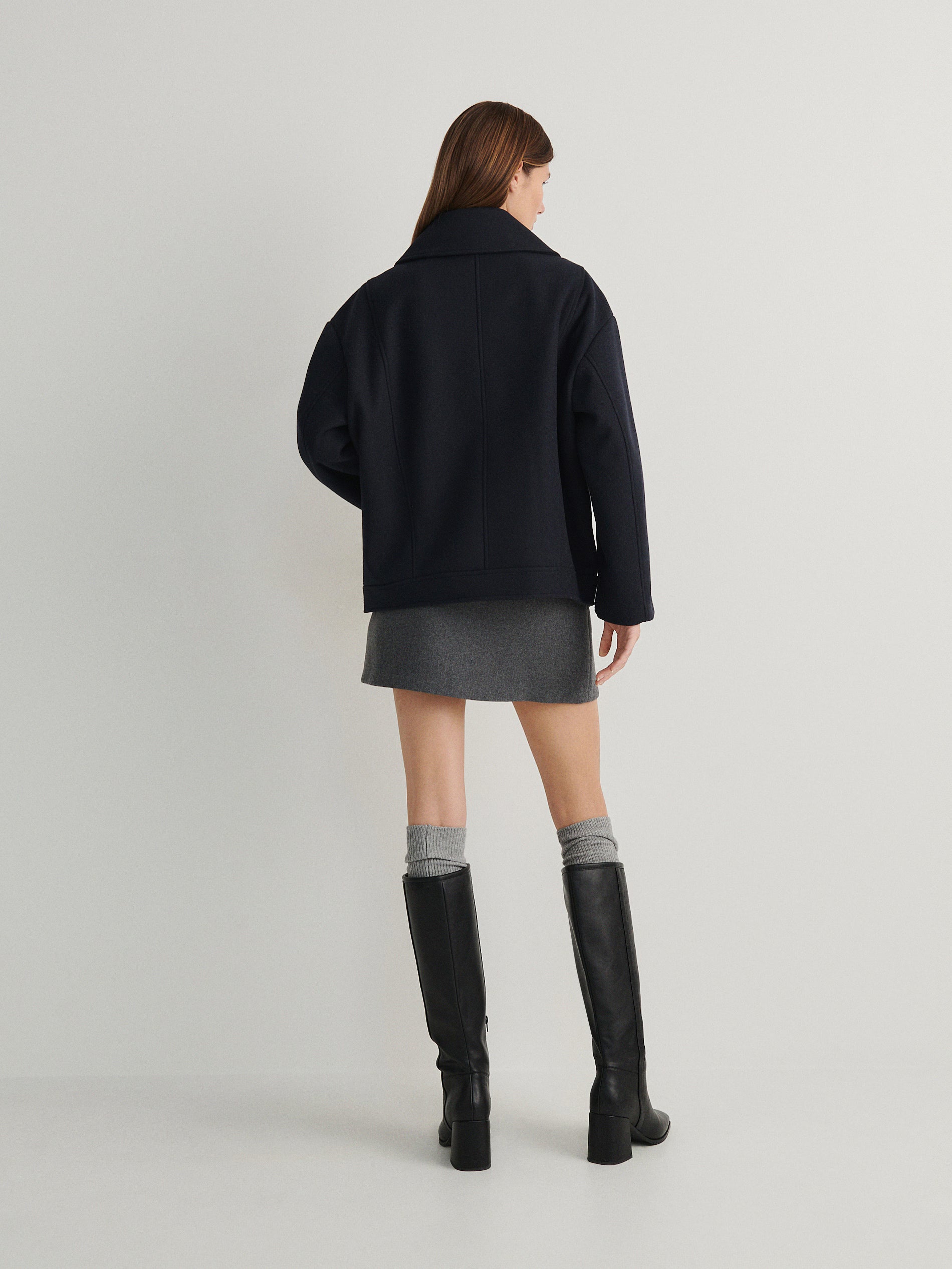 Marissa – Classic Wool Peacoat