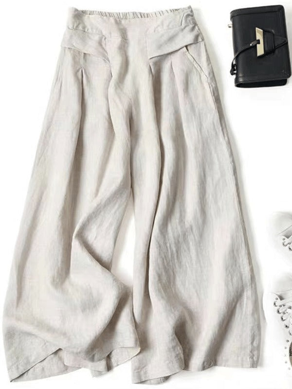 The Leona Flowy Wide Trousers