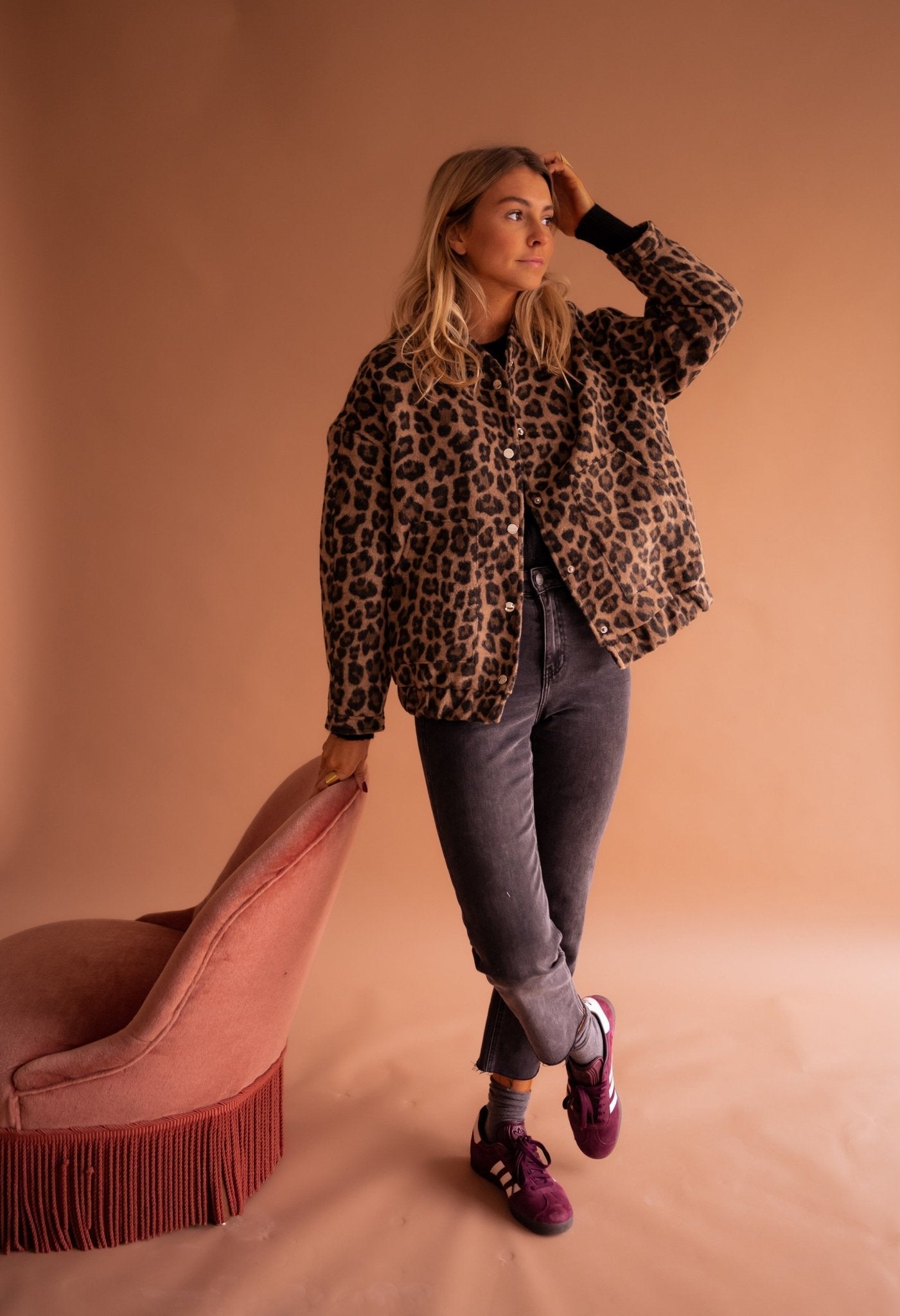 Leona™ – Wild Charm Leopard Jacket