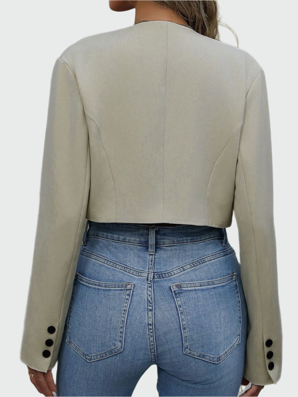 Clara™ – Cropped Chic Blazer