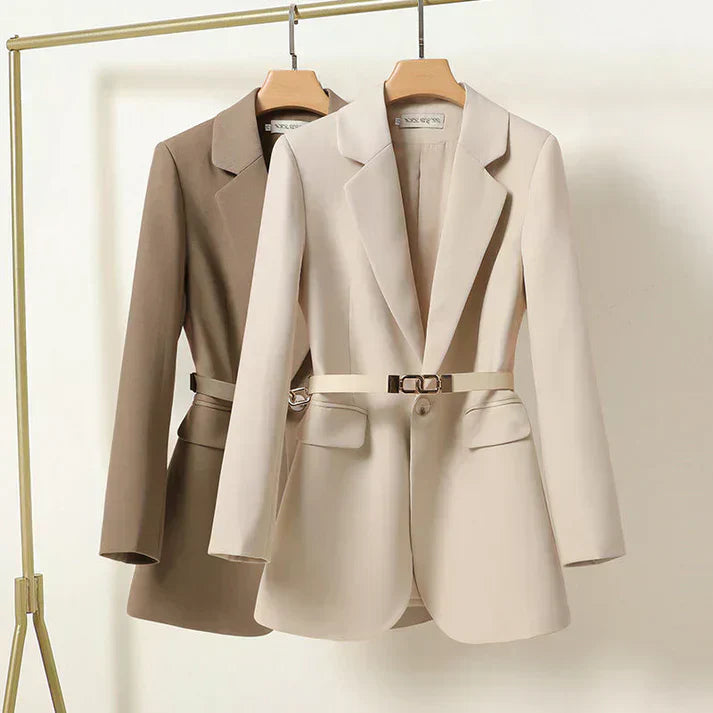Amelia – Refined Belted Blazer