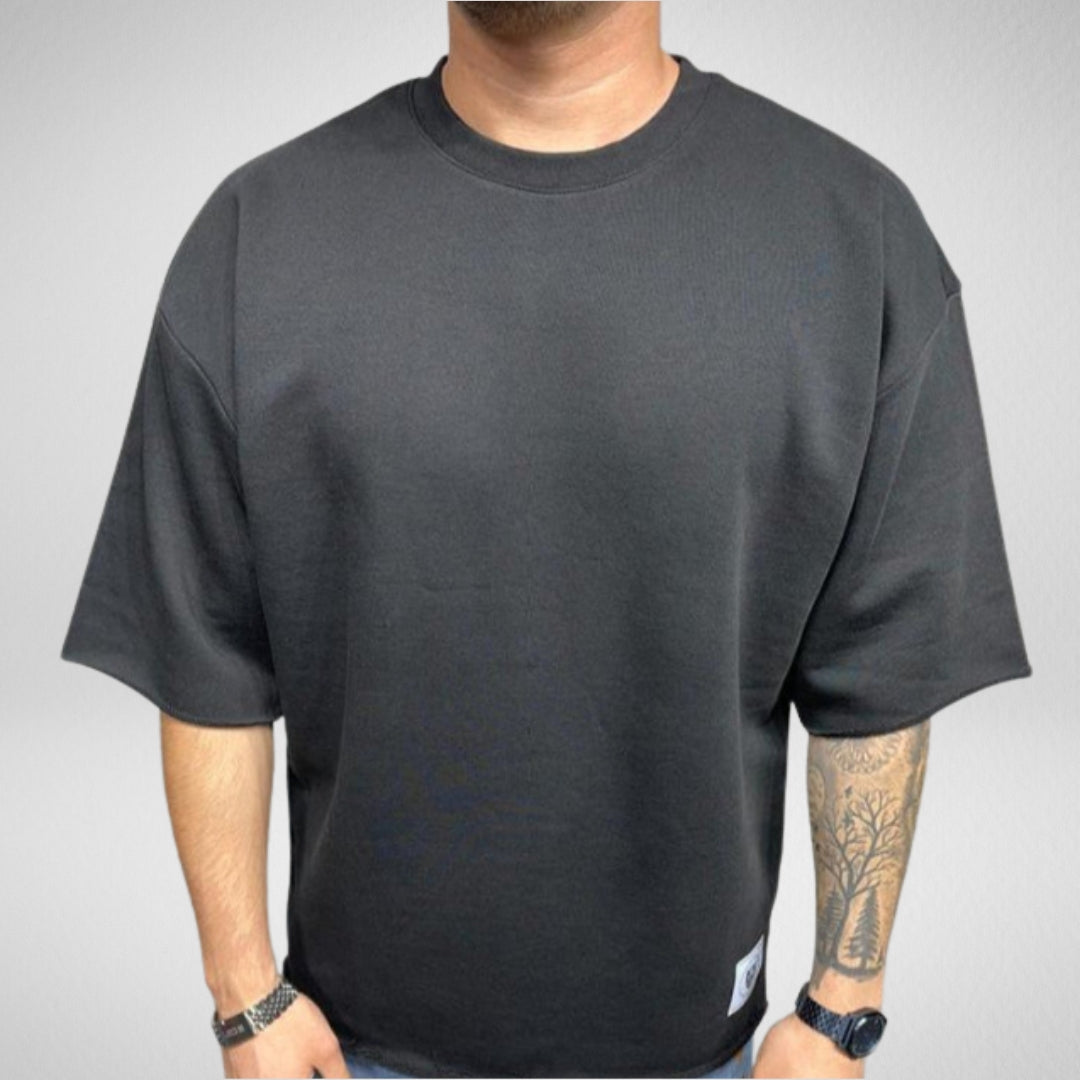 Noir Essential Oversized Tee