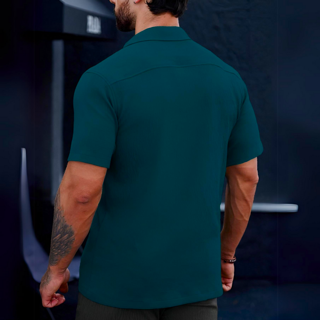 The Dario Open Collar Shirt