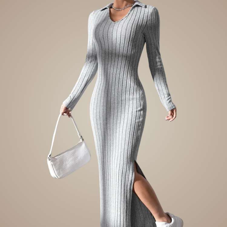 Harper Ribbed Knit Dress