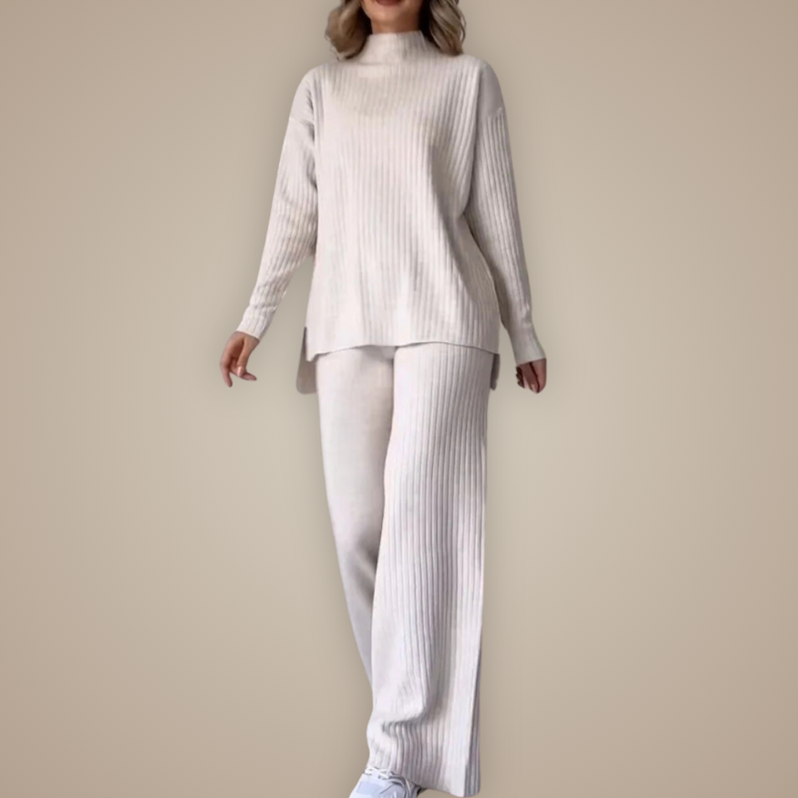 Jet Black Lounge Knit Set