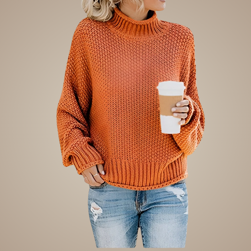 Midnight Textured Knit Sweater