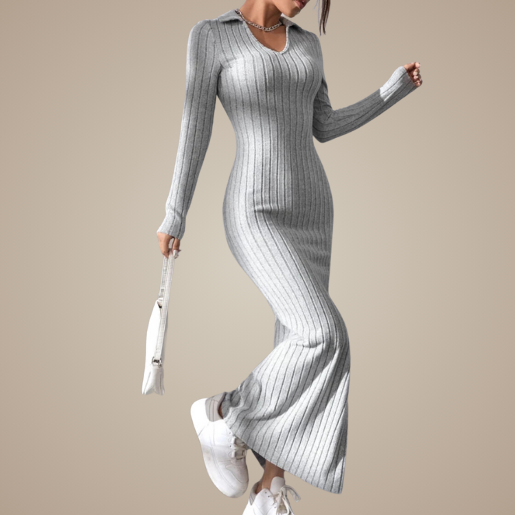 Harper Ribbed Knit Dress