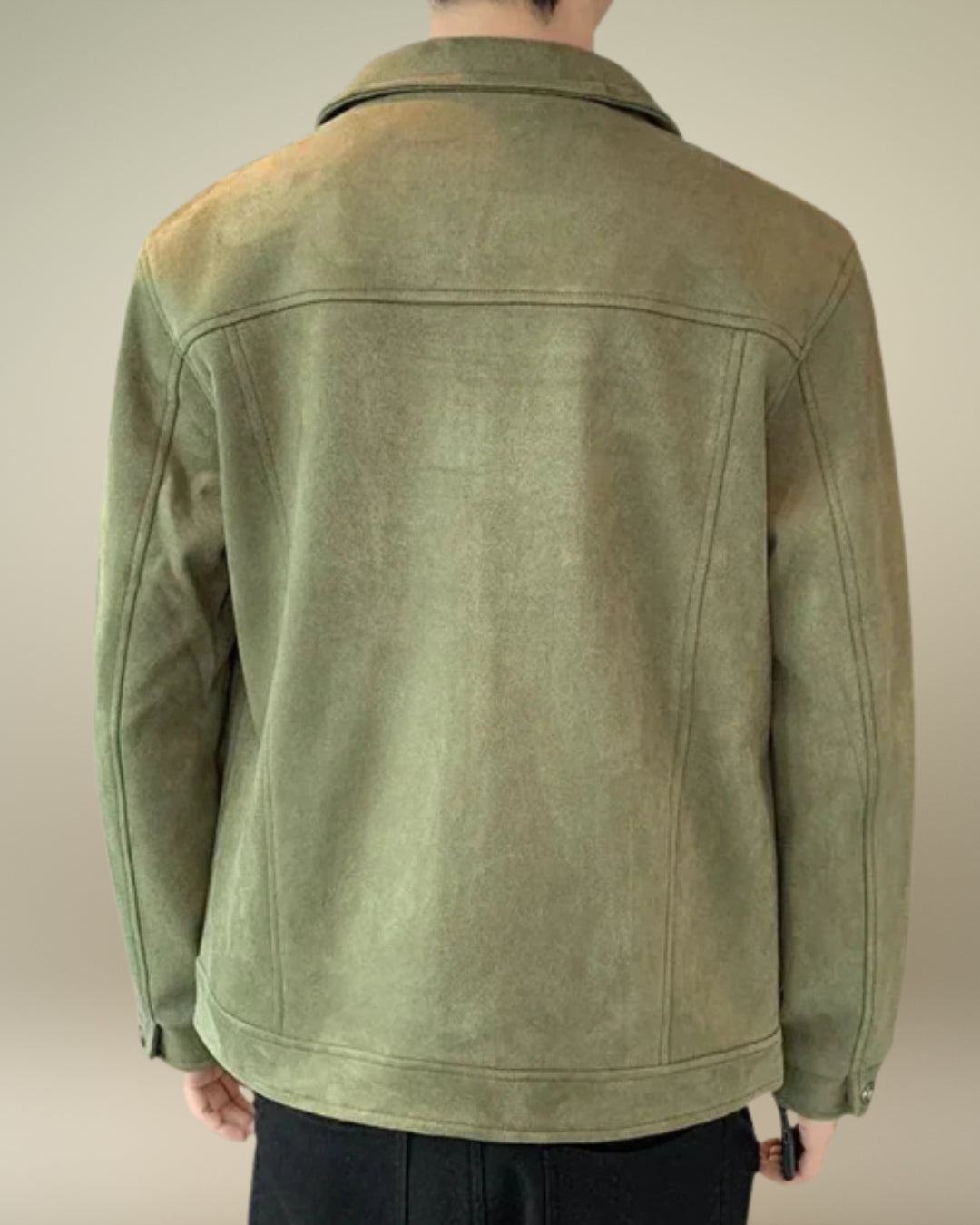 Urban Suede Bomber Jacket