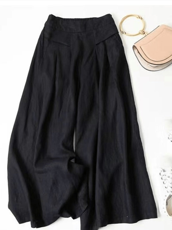 The Leona Flowy Wide Trousers