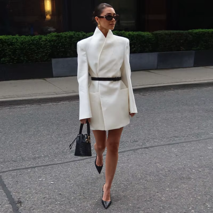 Monaco Sculpted Waist Blazer