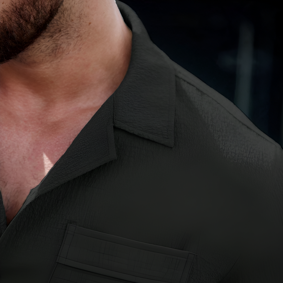 The Dario Open Collar Shirt