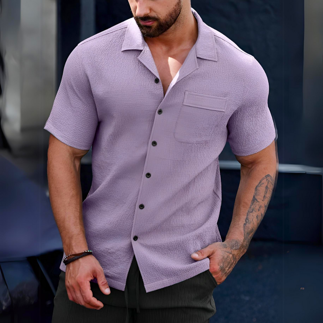 The Dario Open Collar Shirt