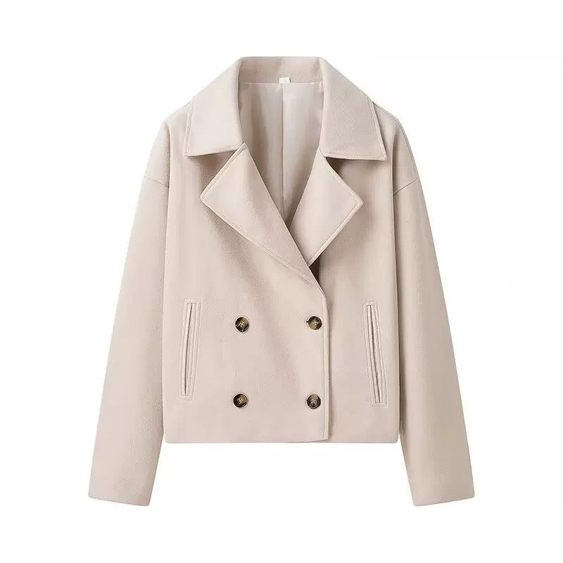 Marissa – Classic Wool Peacoat