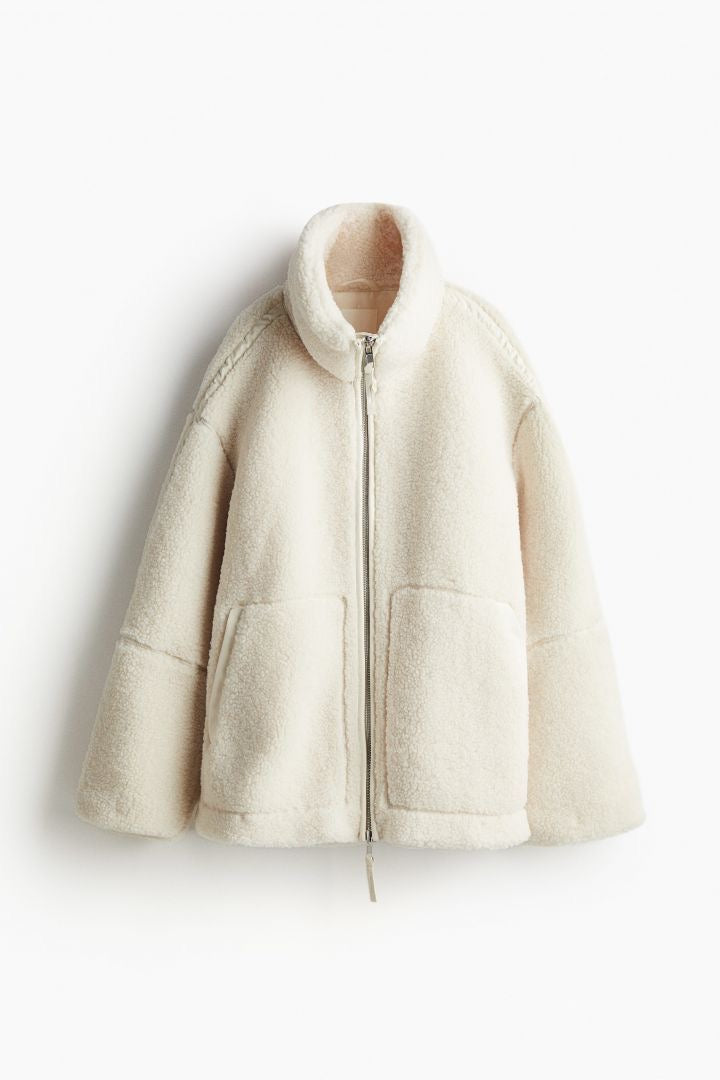 Clara – Cozy Sherpa Jacket