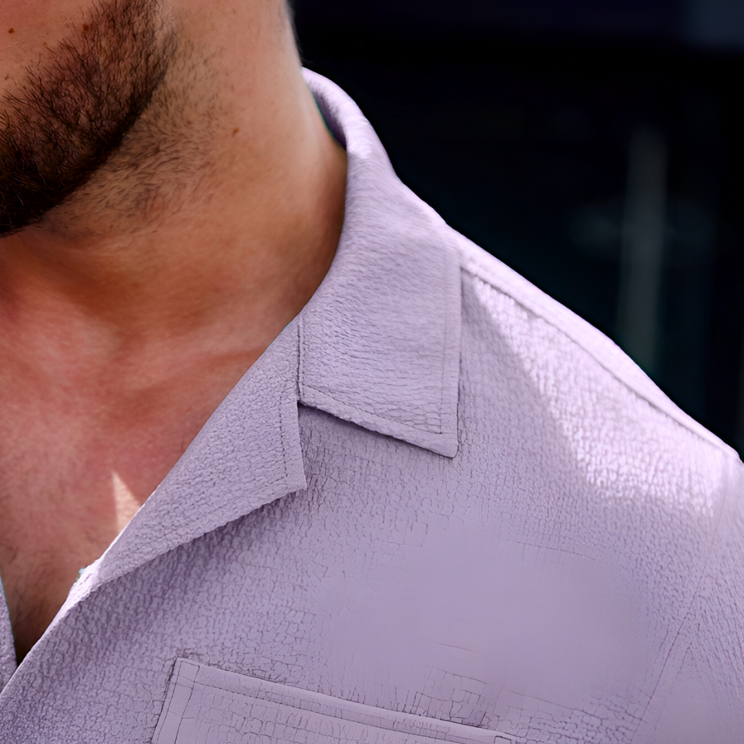 The Dario Open Collar Shirt