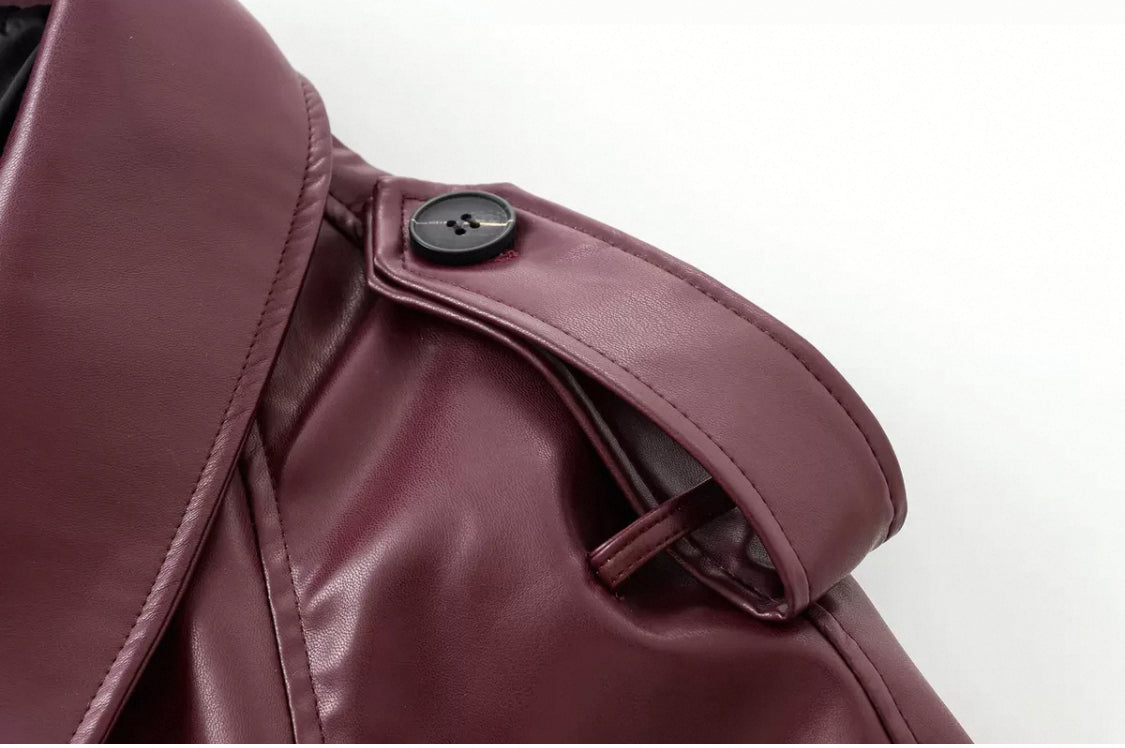 Evelyn – Luxe Leather Jacket