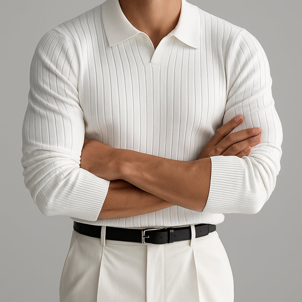 Dorian™ – Espresso Knit Polo