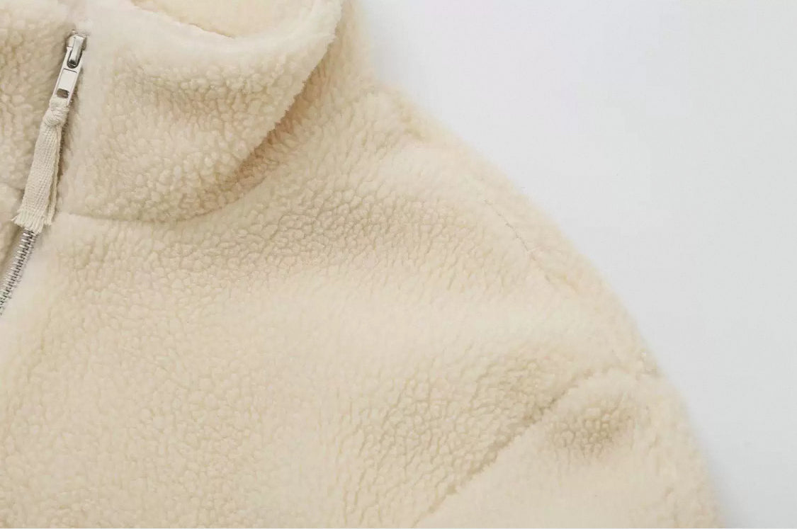 Clara – Cozy Sherpa Jacket